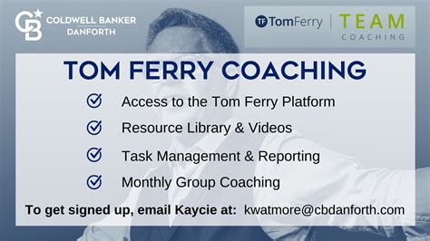 tom ferry coaching pricing.